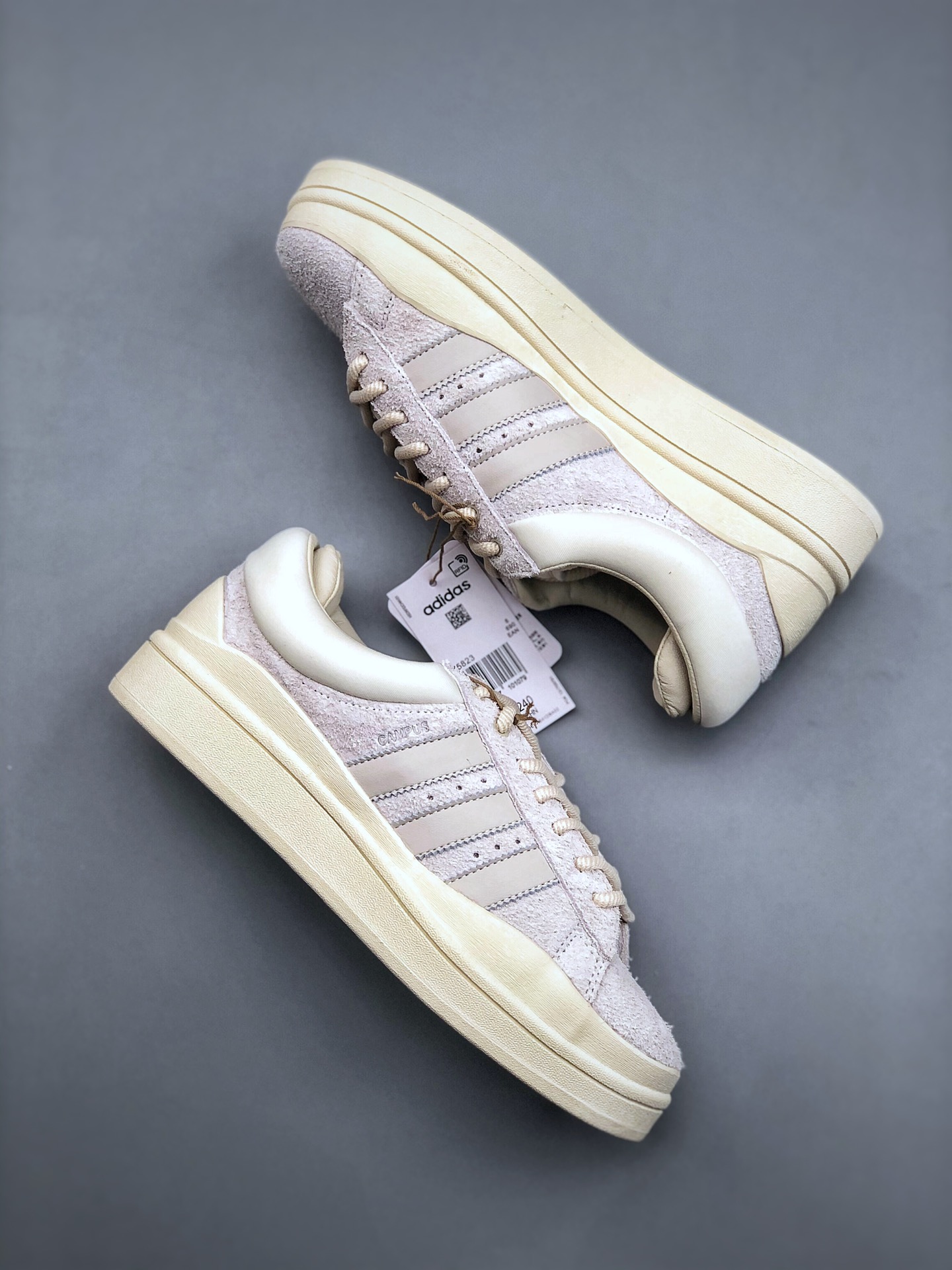 adidas Bad Bunny x Campus Moon 'Cloud White' FZ5823