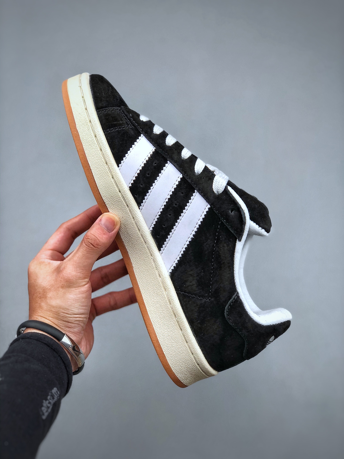 adidas Campus 00s 'Black White Gum' HQ8708