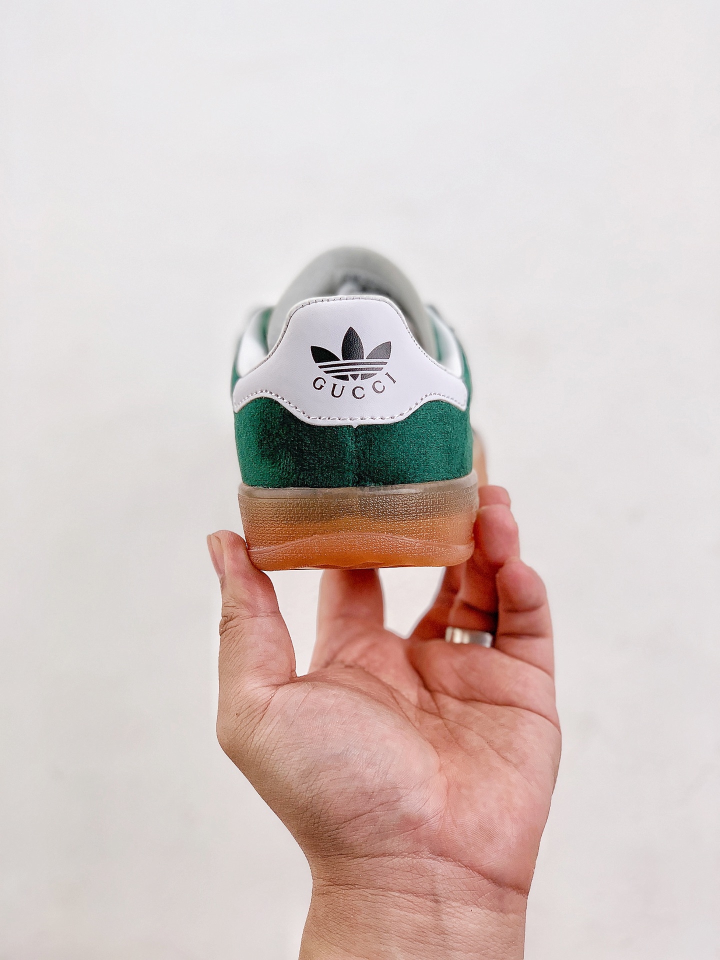 Adidas Gazelle x Gucci 'Green Suede' 707848-9STU0-3170