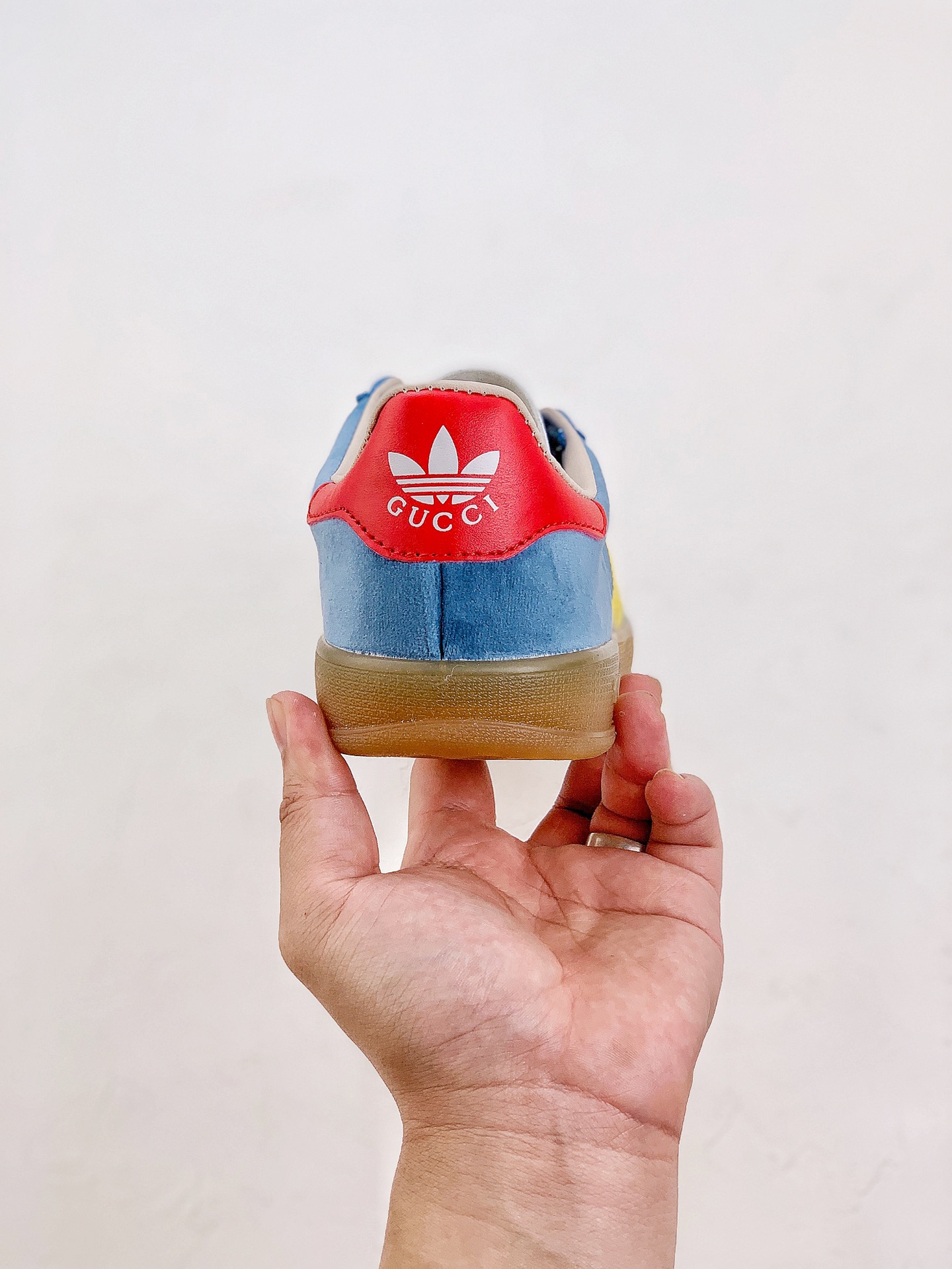 adidas x GUCCI Gazelle 'Light Blue Suede' 707848-9STU0-4860