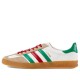 adidas originals x GUCCI Gazelle 'White Green Red' 726487-AAA43-9547