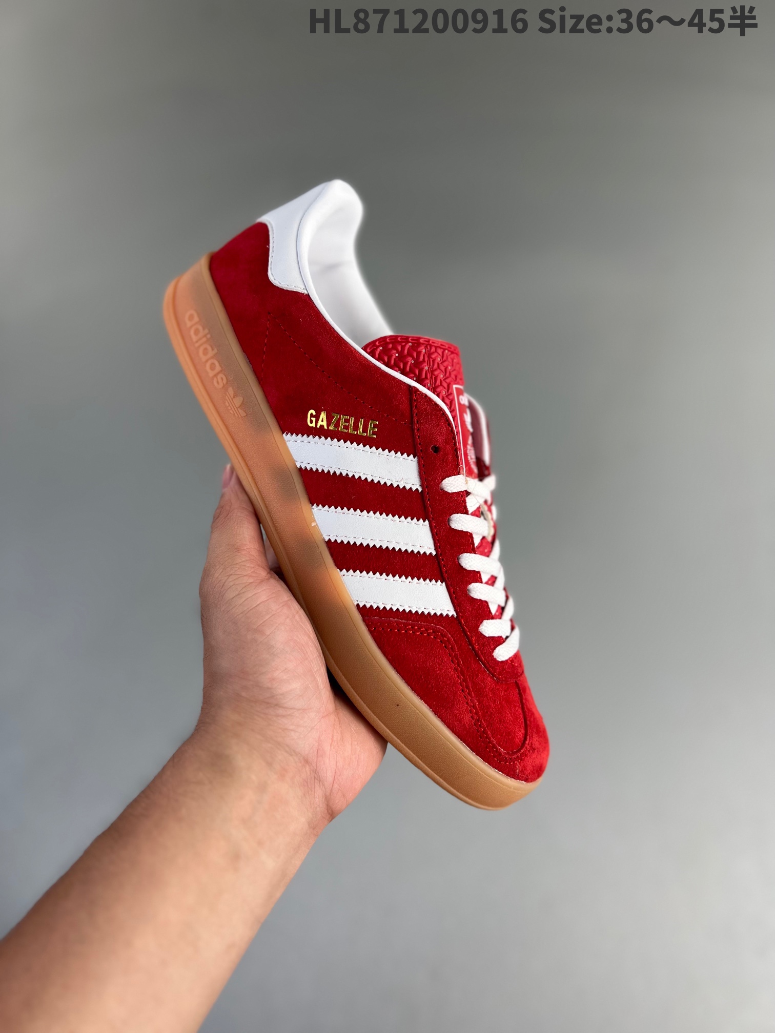 adidas Gazelle Indoor 'Scarlet Gum' H06261