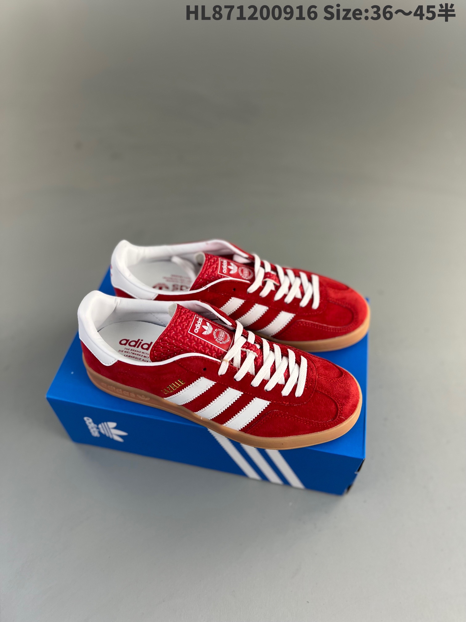 adidas Gazelle Indoor 'Scarlet Gum' H06261