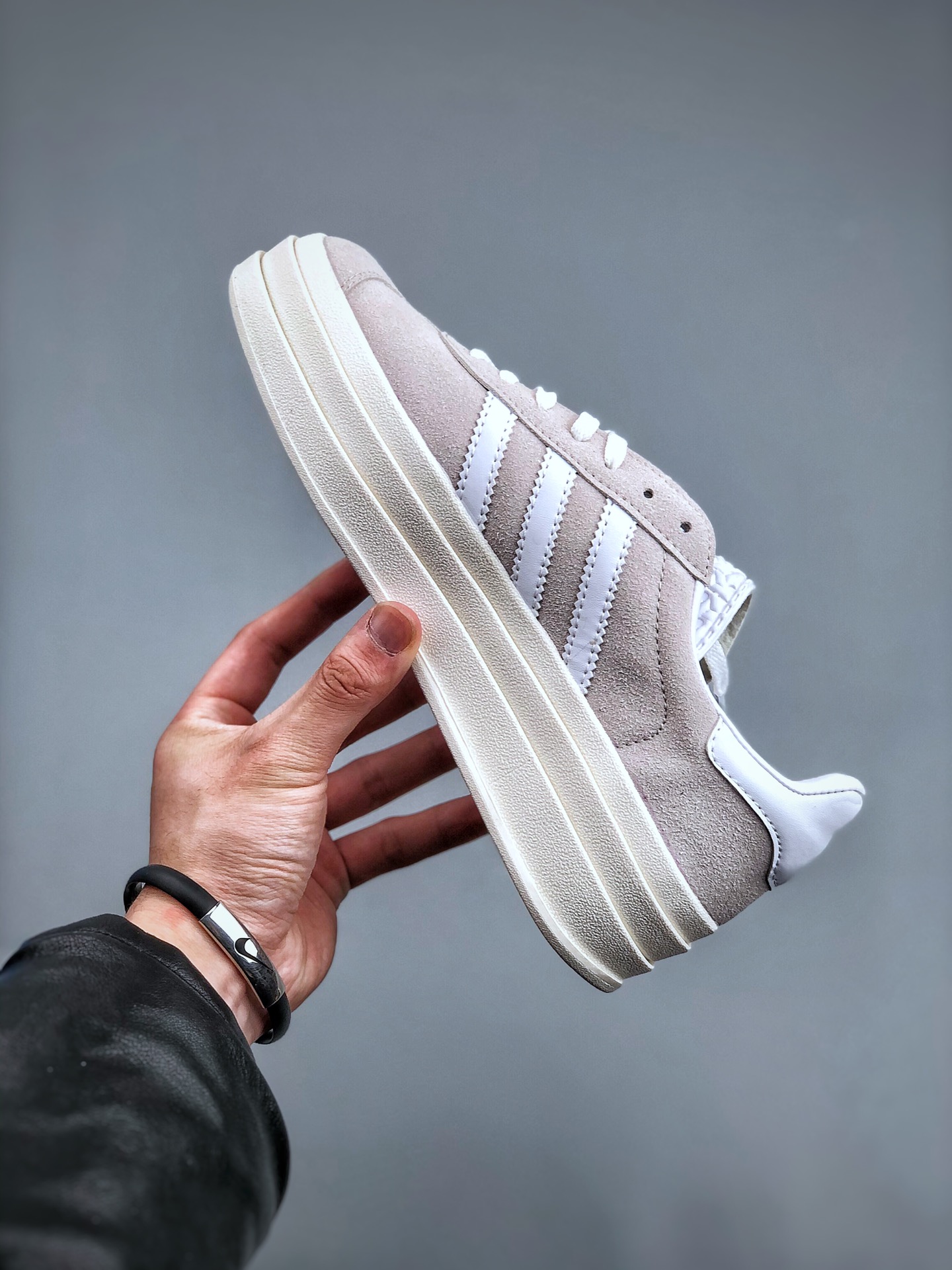 adidas Gazelle Bold 'Grey White' HQ6893