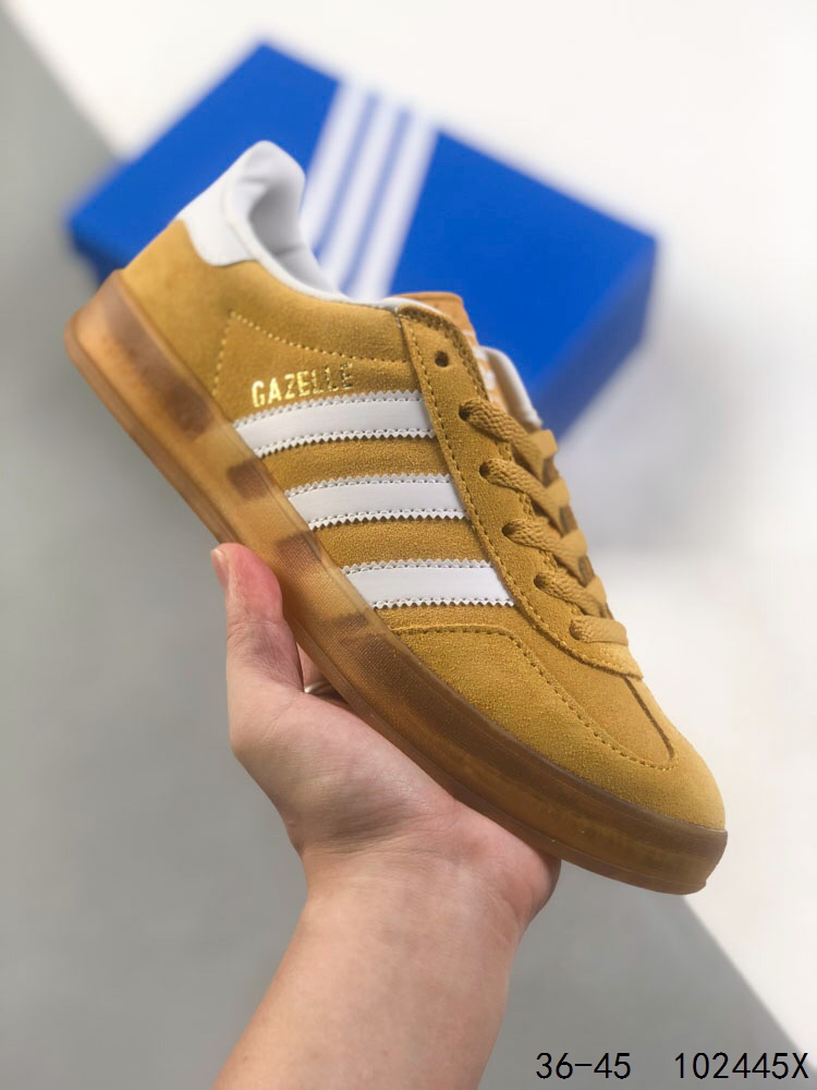 Adidas Gazelle Indoor 'Orange Peel Gum' HQ8716