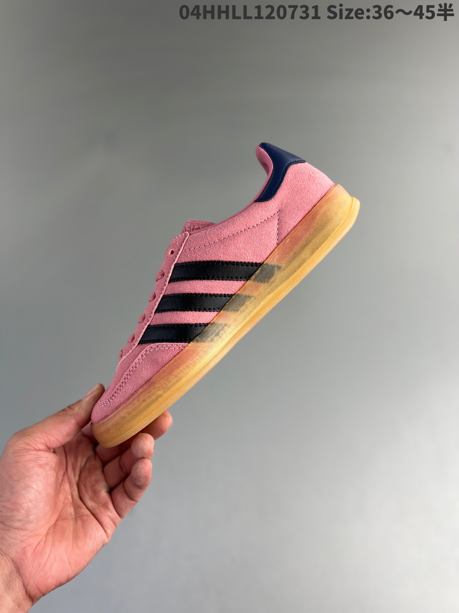 Adidas Gazelle Indoor Shoes 'Bliss Pink Core Black' IE7002