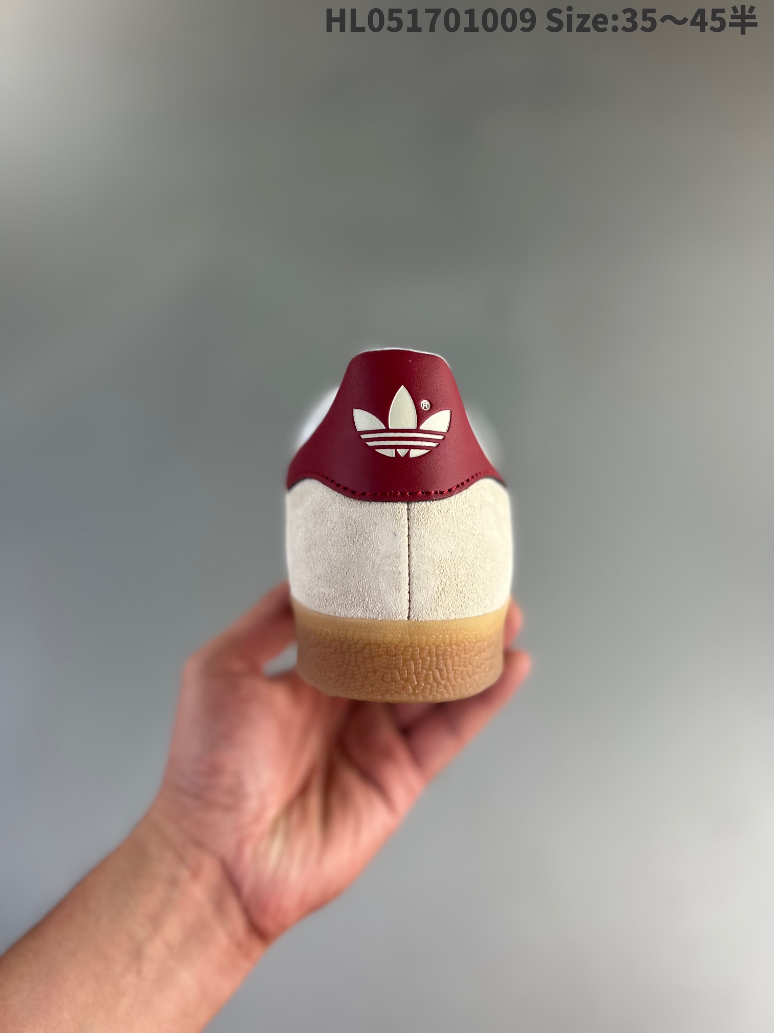 adidas originals Gazelle 'Aluminium Burgundy' IG0672