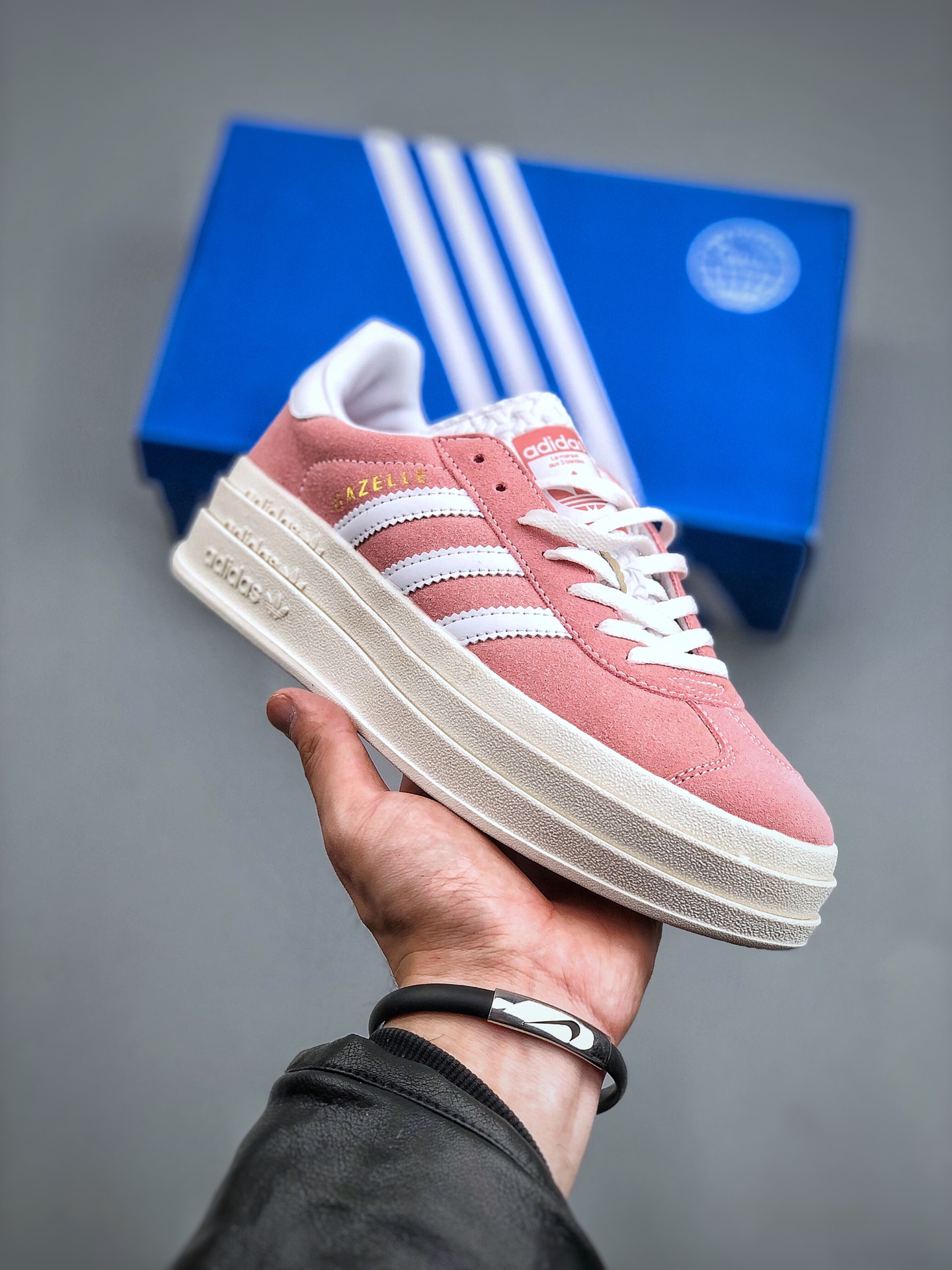 adidas originals Gazelle Bold Shoes 'Super Pop' IG9653