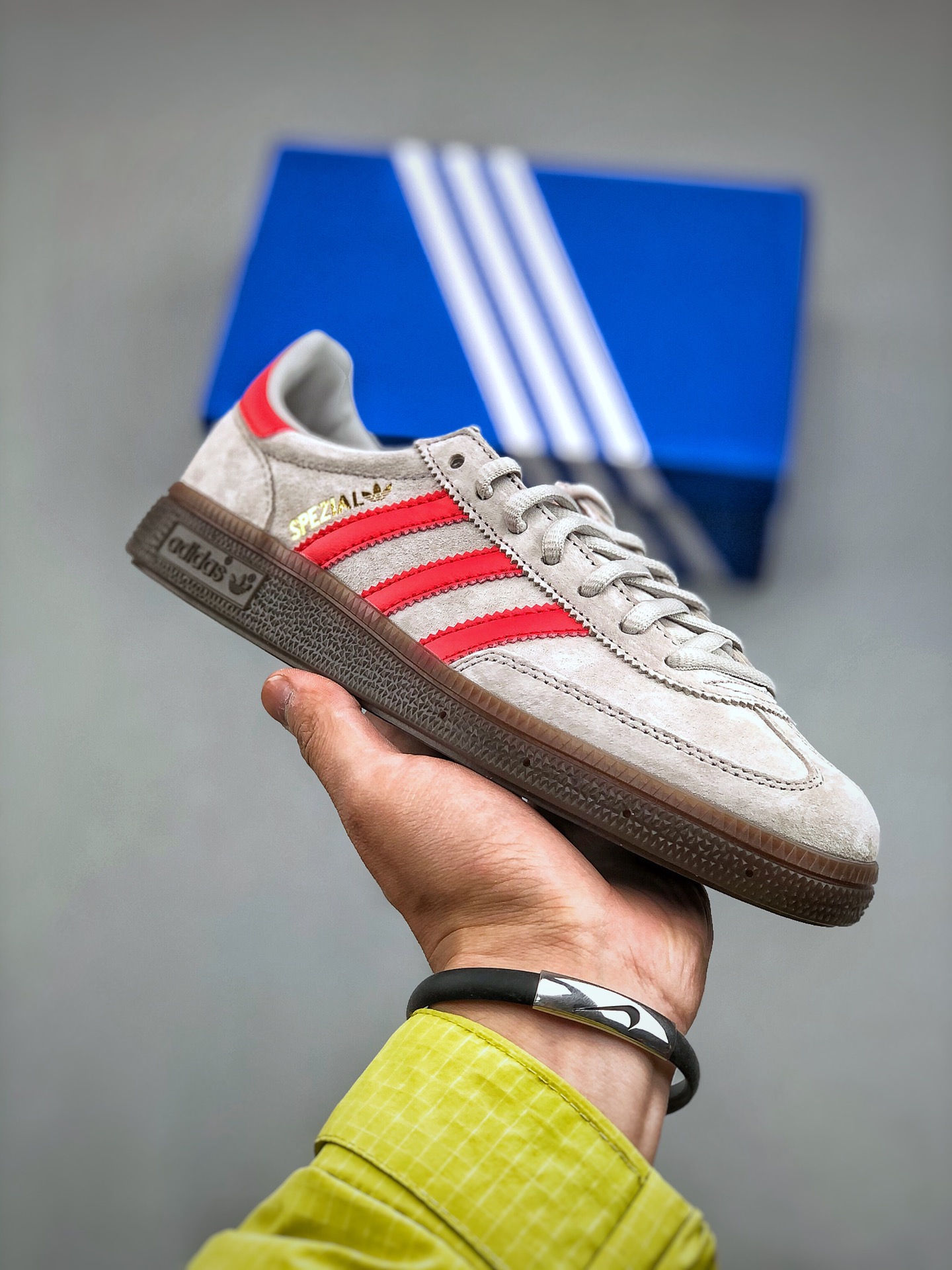 Adidas Handball Spezial 'Grey Hi-Res Red' EF5747