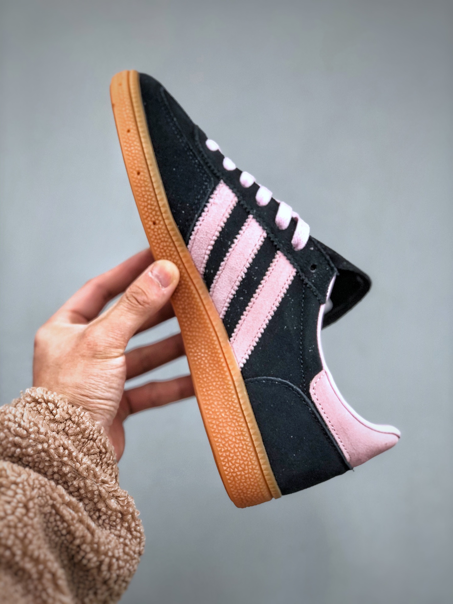 adidas Handball Spezial 'Black Clear Pink Gum' IE5897