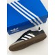 Adidas Samba Vegan Shoes 'Black White Brown' H01878