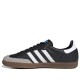 Adidas Samba Vegan Shoes 'Black White Brown' H01878