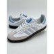 adidas Samba OG 'White Halo Blue Gum' ID2055