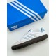 adidas Samba OG 'White Halo Blue Gum' ID2055