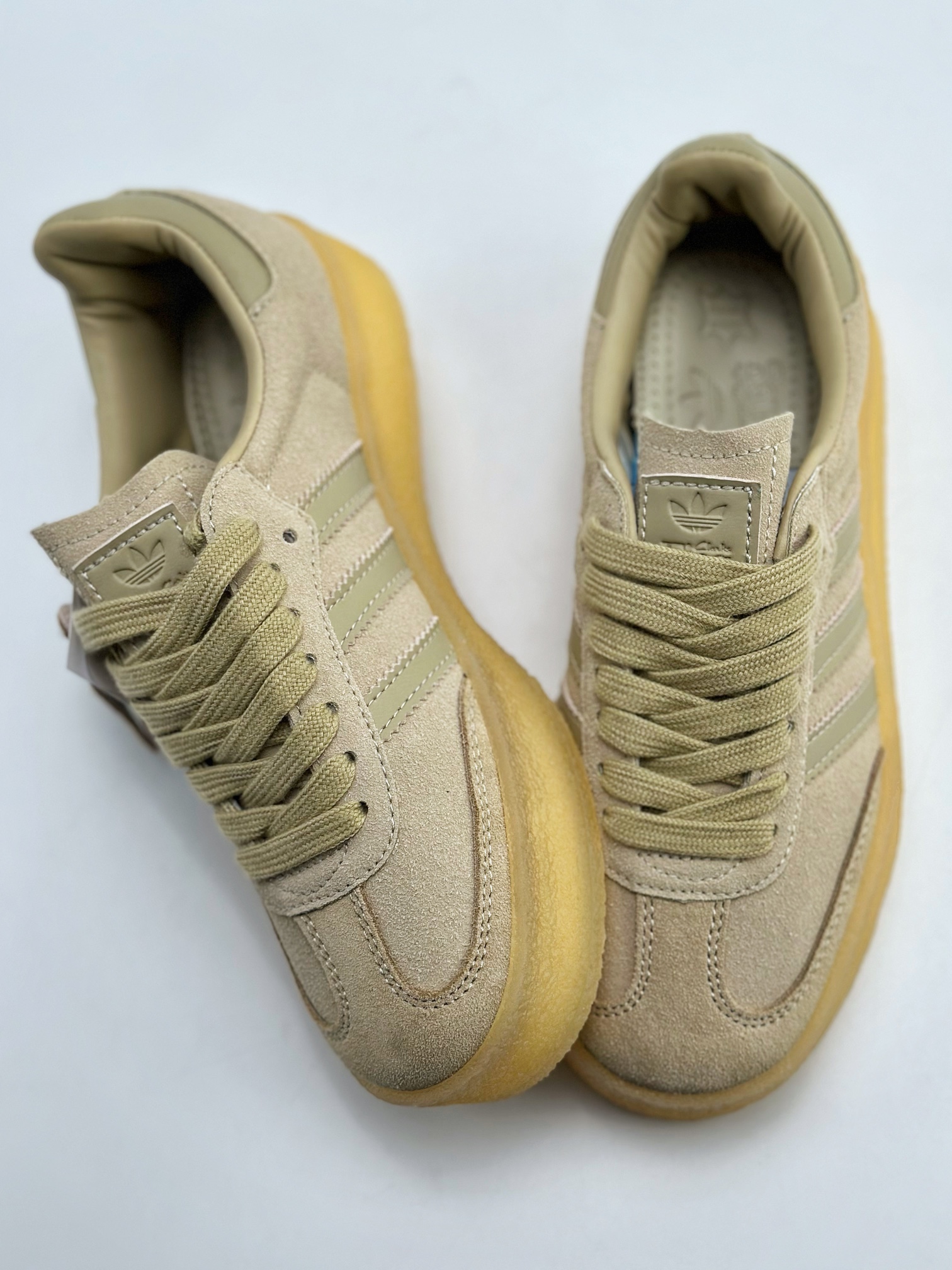 Adidas Origianls Ronnie Fieg x Clarks x Samba 'Wheat' ID7298