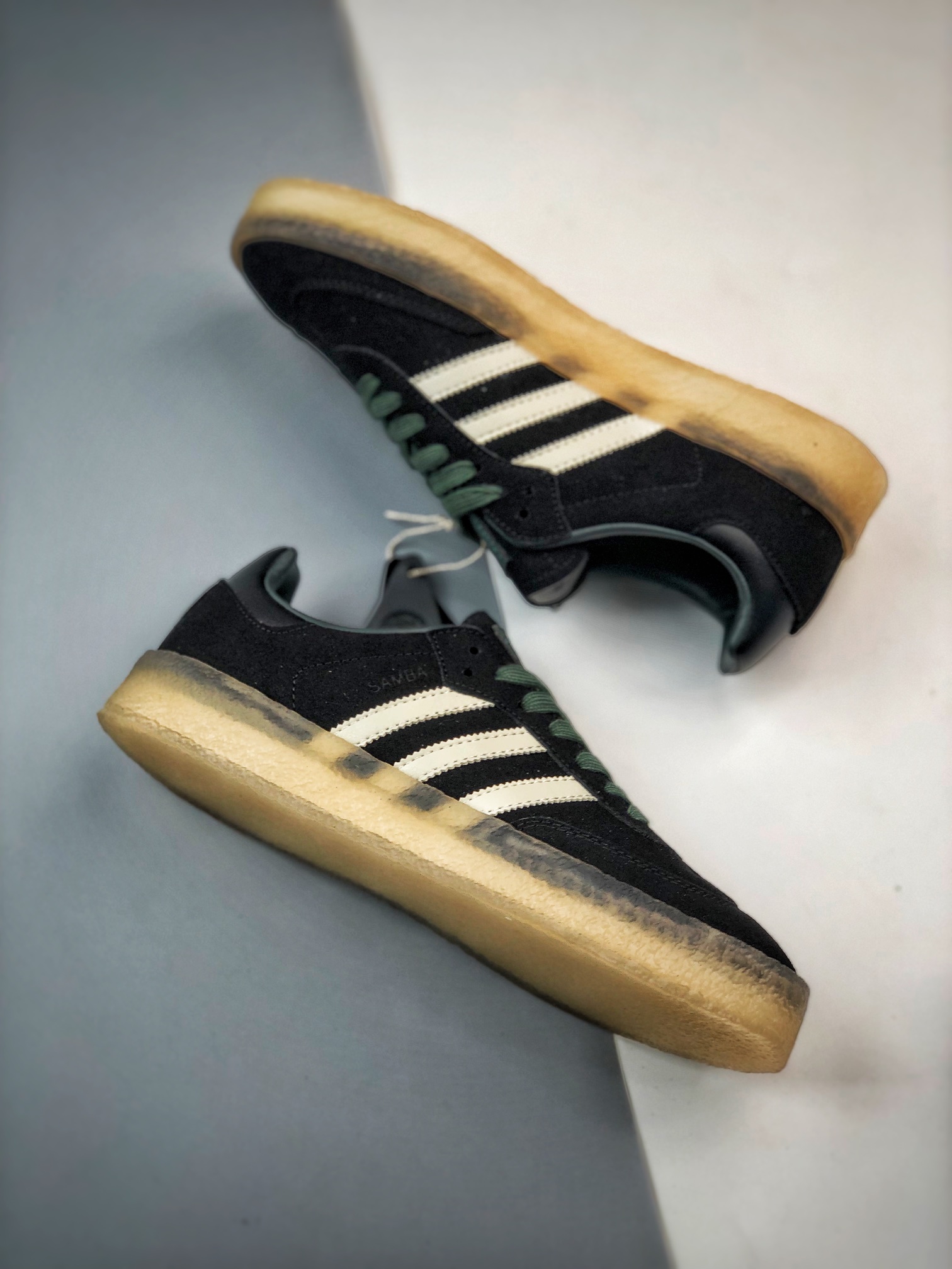 Adidas Originals Ronnie Fieg x Clarks x Adidas Samba 'Shadow Green' ID7299