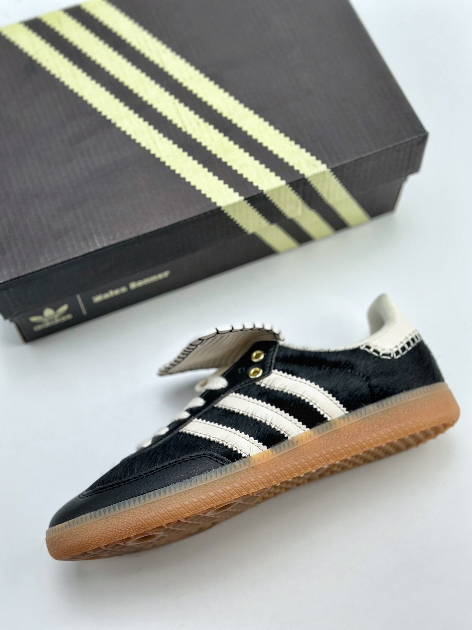 adidas originals x Wales Bonner Samba 'Black Pony' IE0580