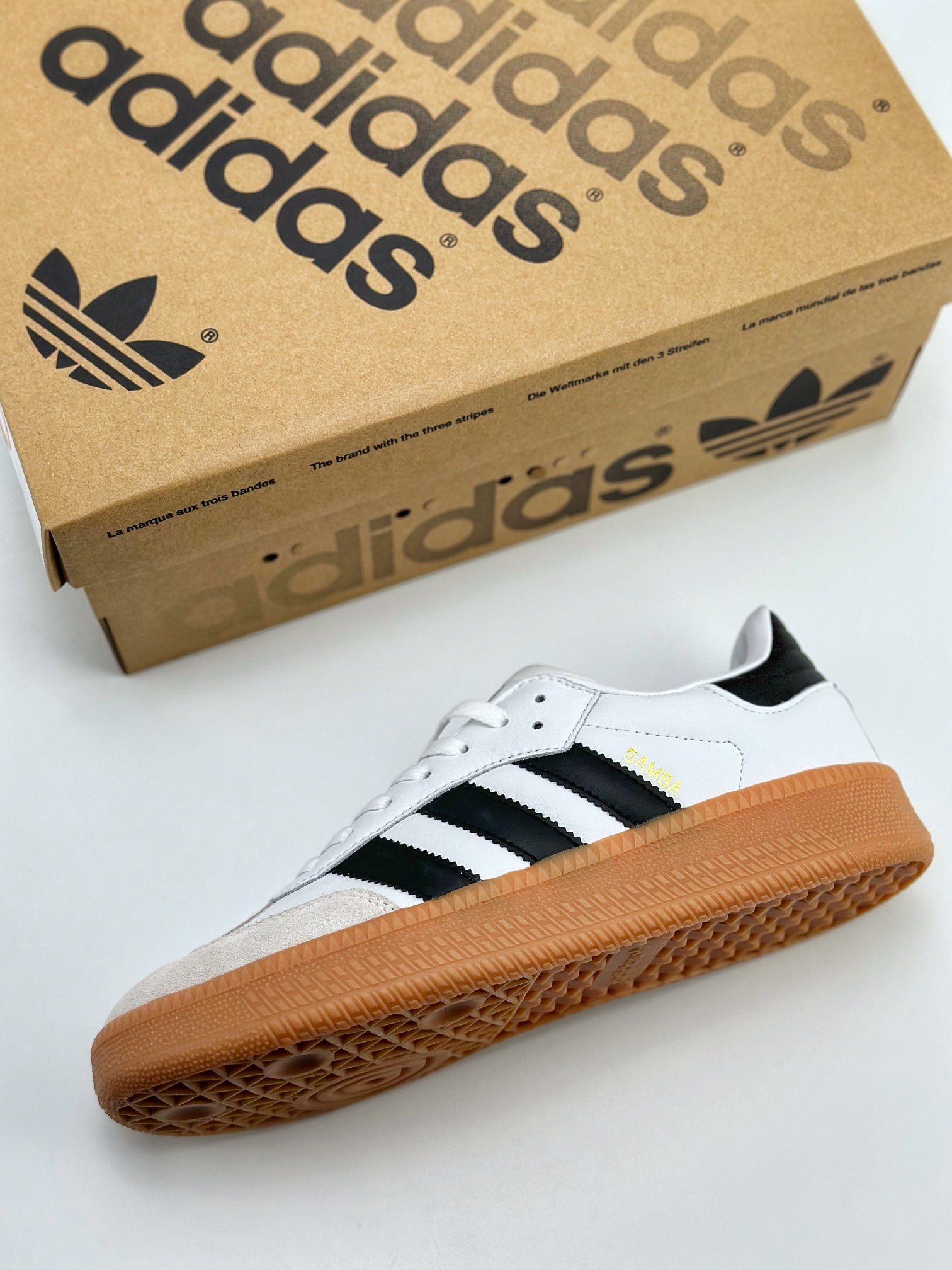 adidas Samba XLG 'White Black Gum' IE1377