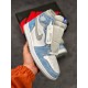 Air Jordan 1 Retro High OG 'Hyper Royal Light Smoke Grey' 555088-402