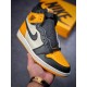 Air Jordan 1 Retro High OG 'Yellow Toe white' 555088-711