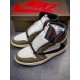 Travis Scott x Air Jordan 1 Retro High OG 'Mocha' CD4487-100