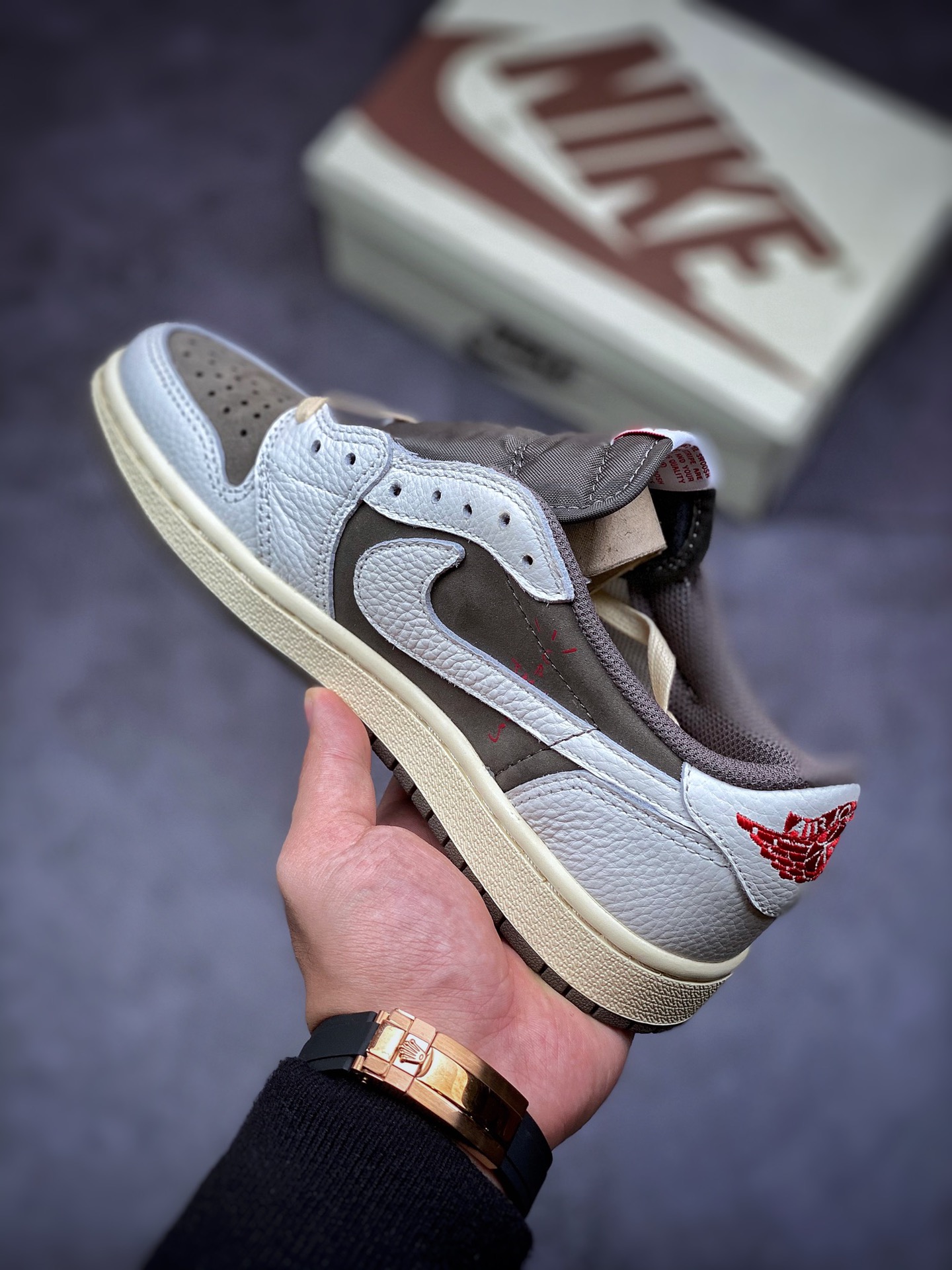 Travis Scott x Air Jordan 1 Low OG 'Reverse Mocha' DM7866-162