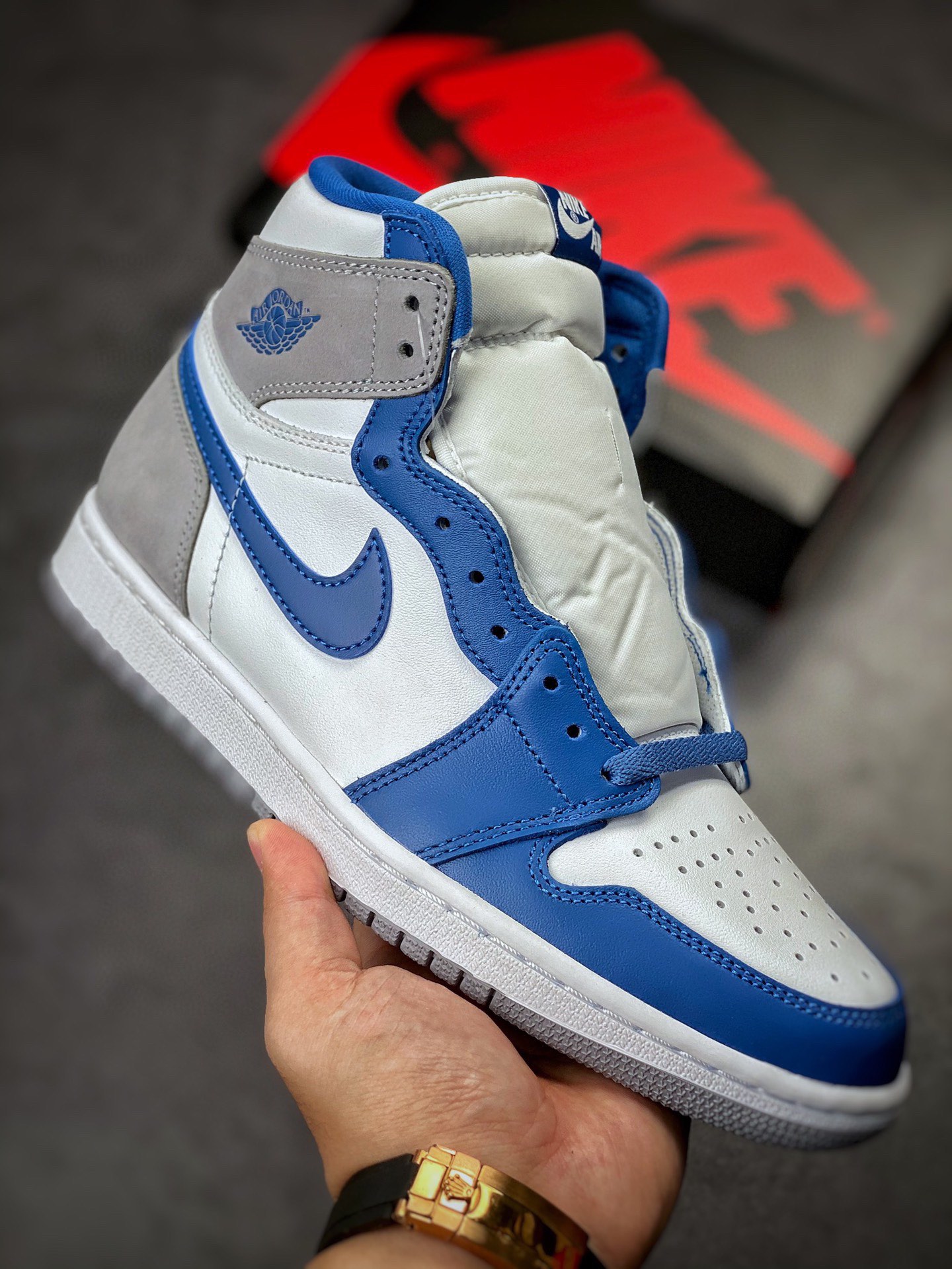 Air Jordan 1 Retro High OG 'True Blue' DZ5485-410