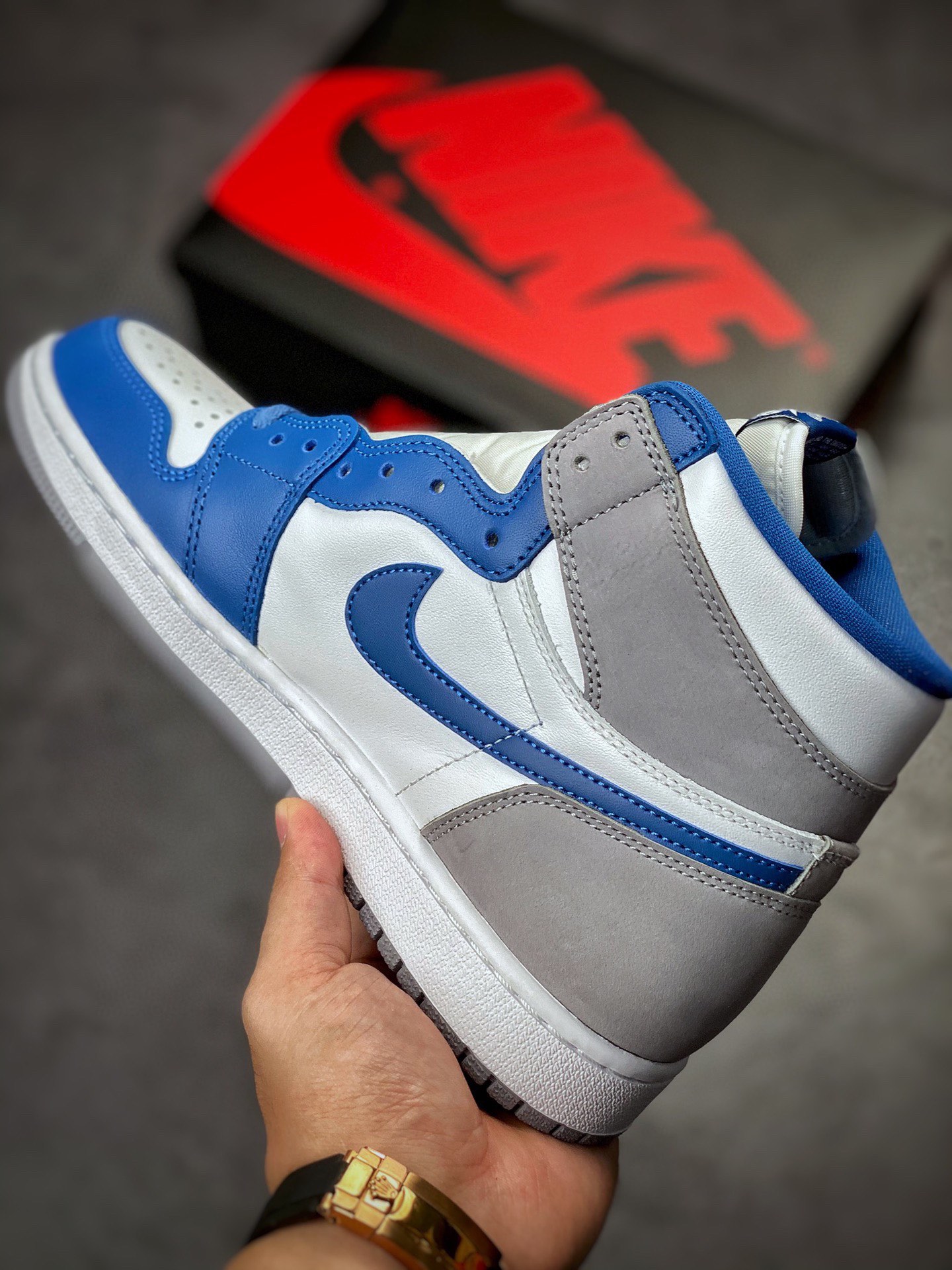 Air Jordan 1 Retro High OG 'True Blue' DZ5485-410