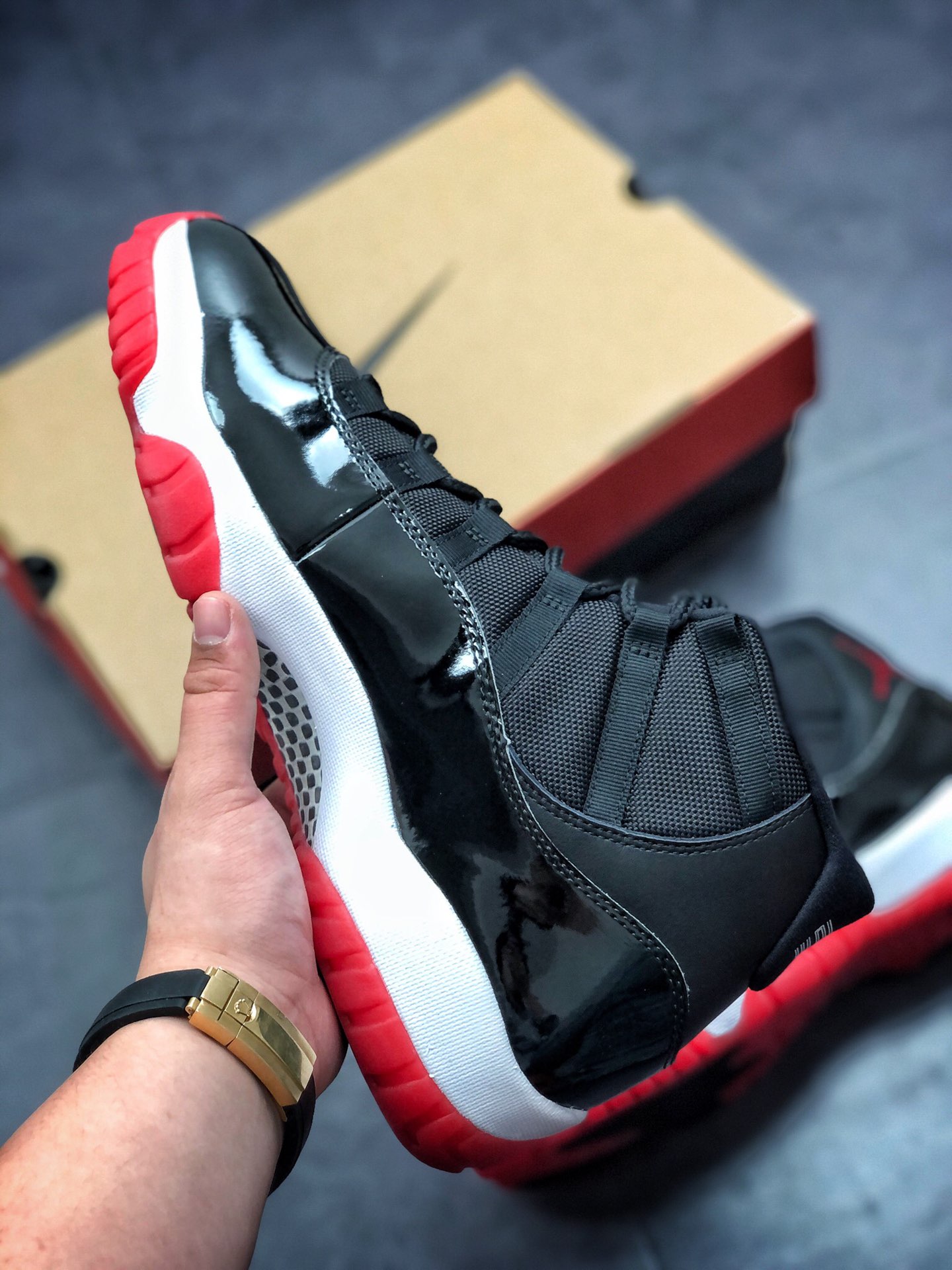 Air Jordan 11 Retro 'Bred' 2019 378037-061