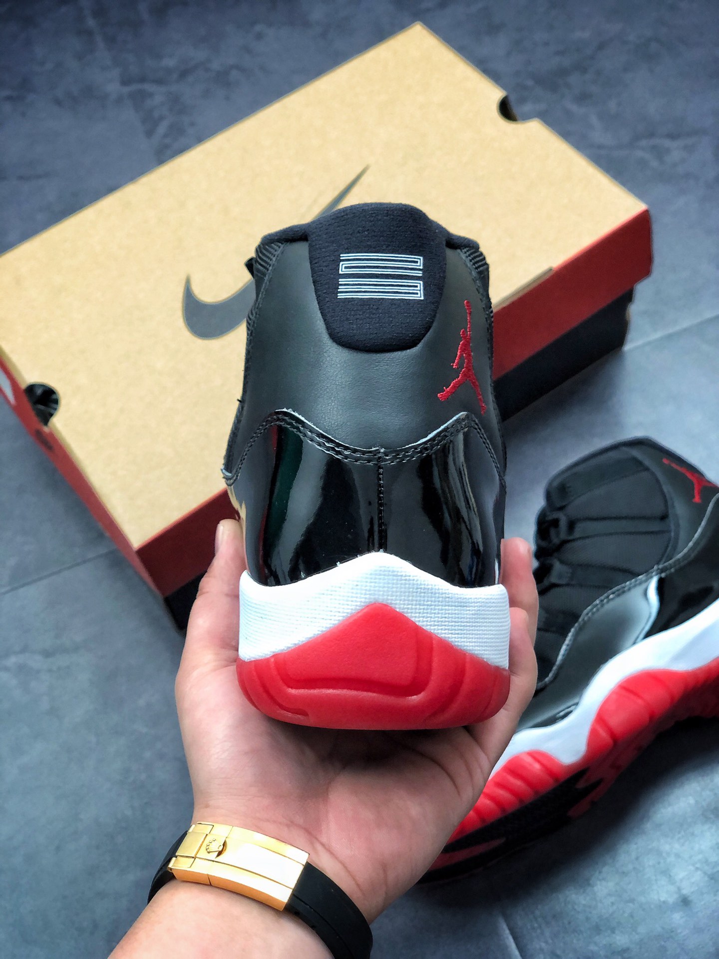 Air Jordan 11 Retro 'Bred' 2019 378037-061