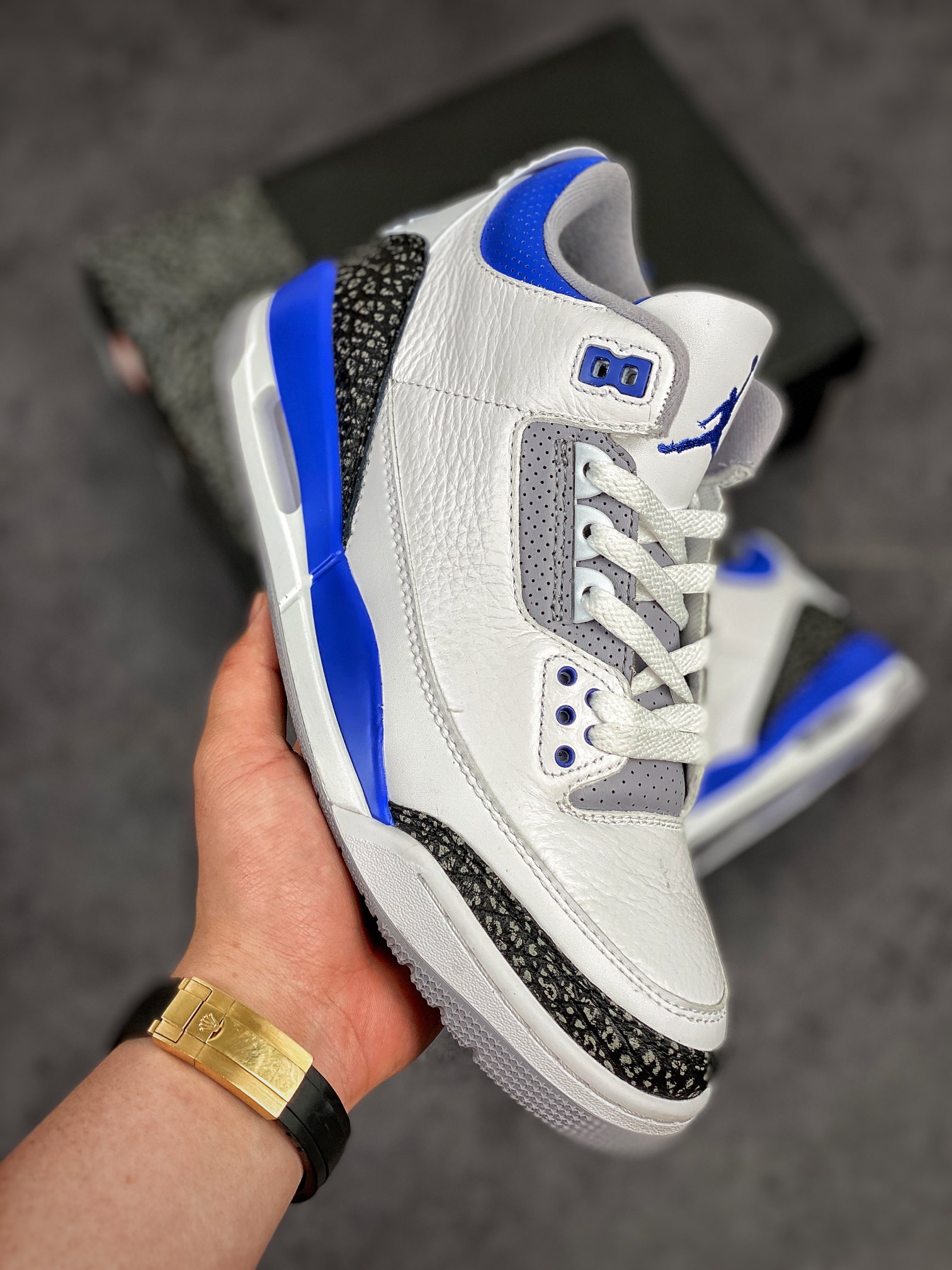 Air Jordan 3 Retro 'Racer Blue' CT8532-145