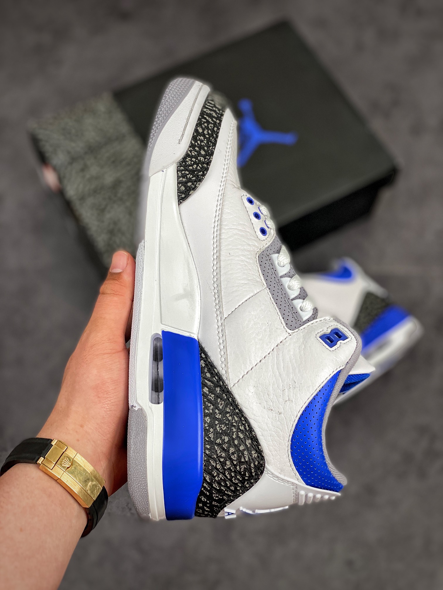 Air Jordan 3 Retro 'Racer Blue' CT8532-145