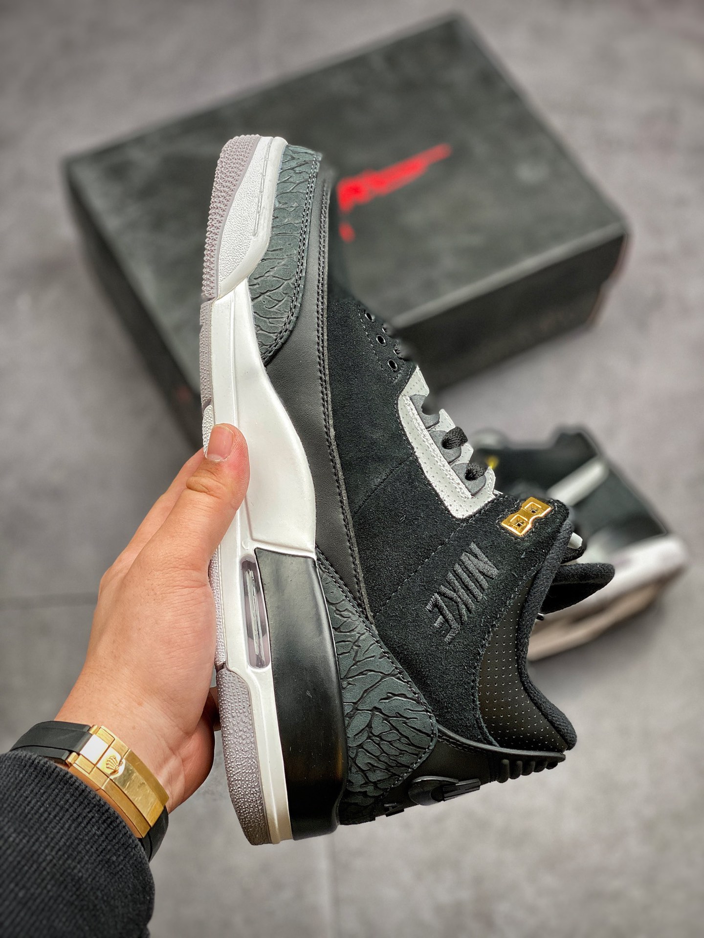 Air Jordan 3 Retro Tinker SP 'Black Cement' CK4348-007