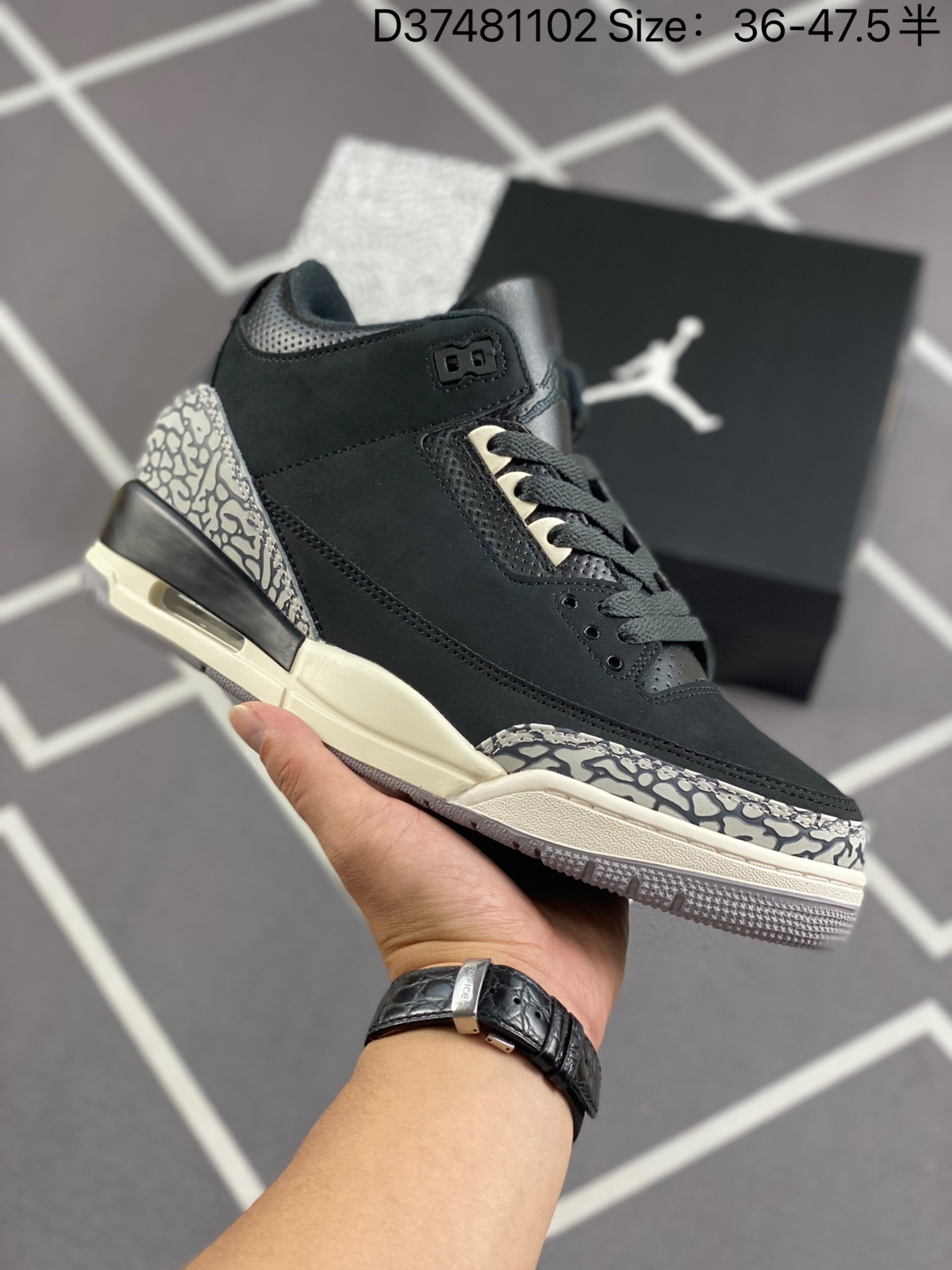 Air Jordan 3 Retro 'Off Noir' CK9246-001