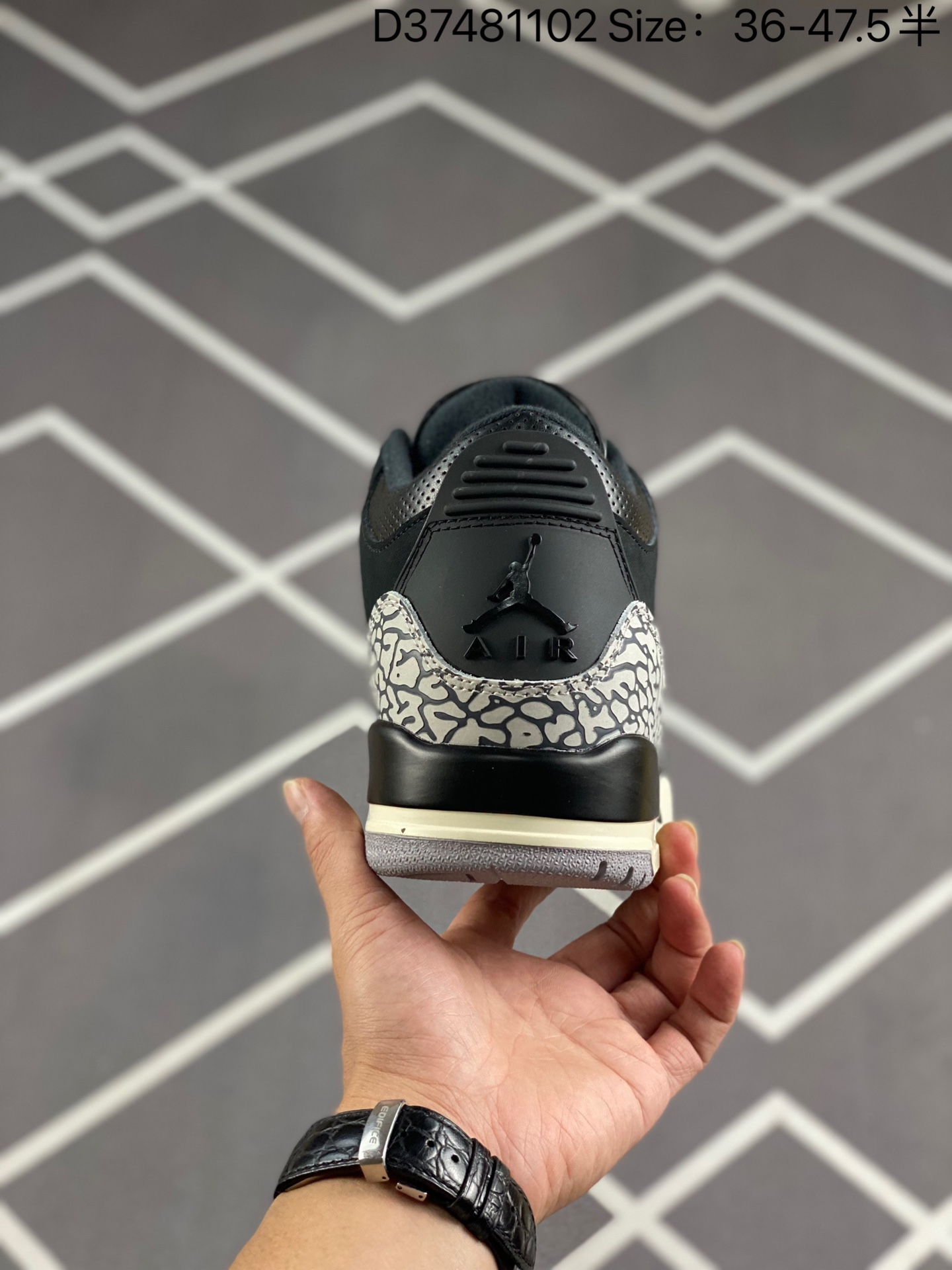 Air Jordan 3 Retro 'Off Noir' CK9246-001