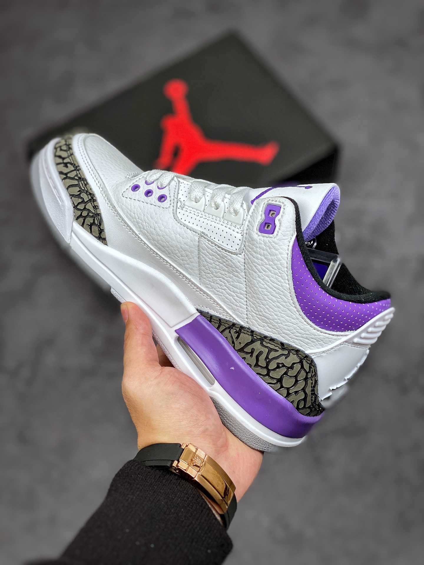 Air Jordan 3 Retro 'Dark Iris' CT8532-105