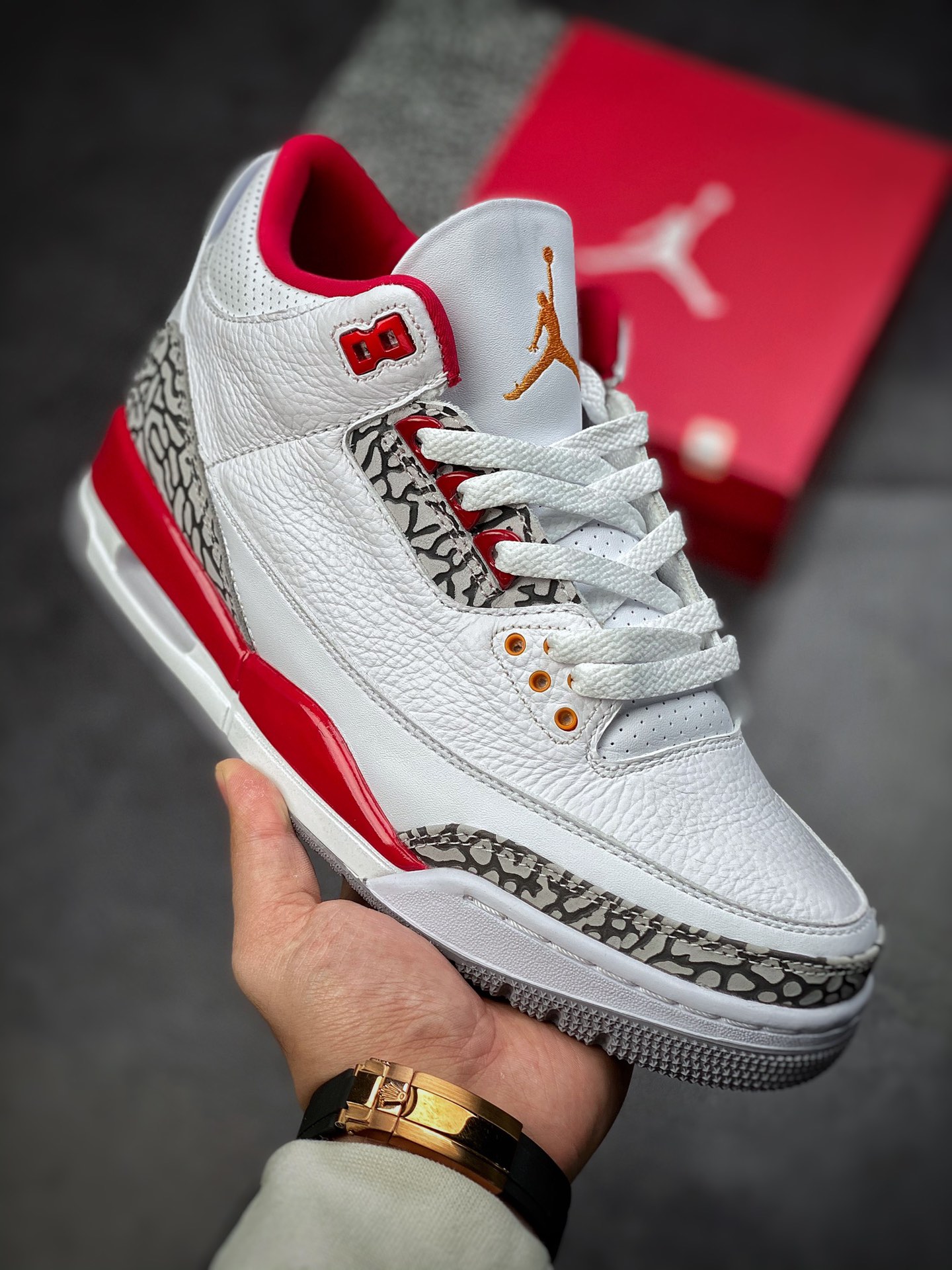 Air Jordan 3 Retro 'Cardinal Red' CT8532-126