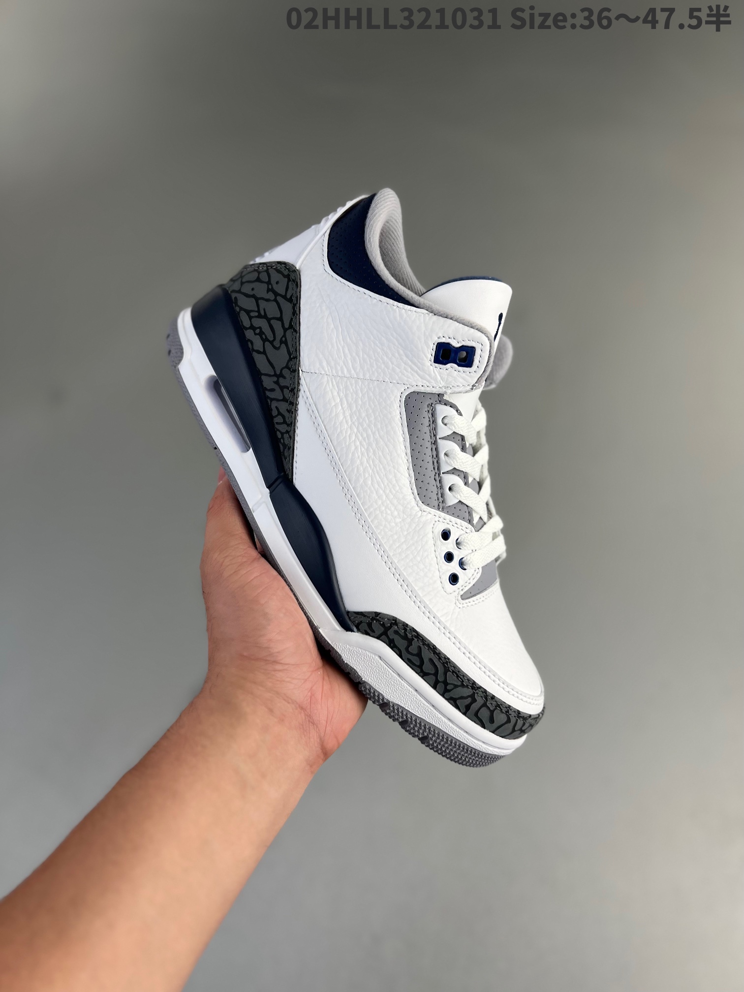 Air Jordan 3 Retro 'Midnight Navy' CT8532-140