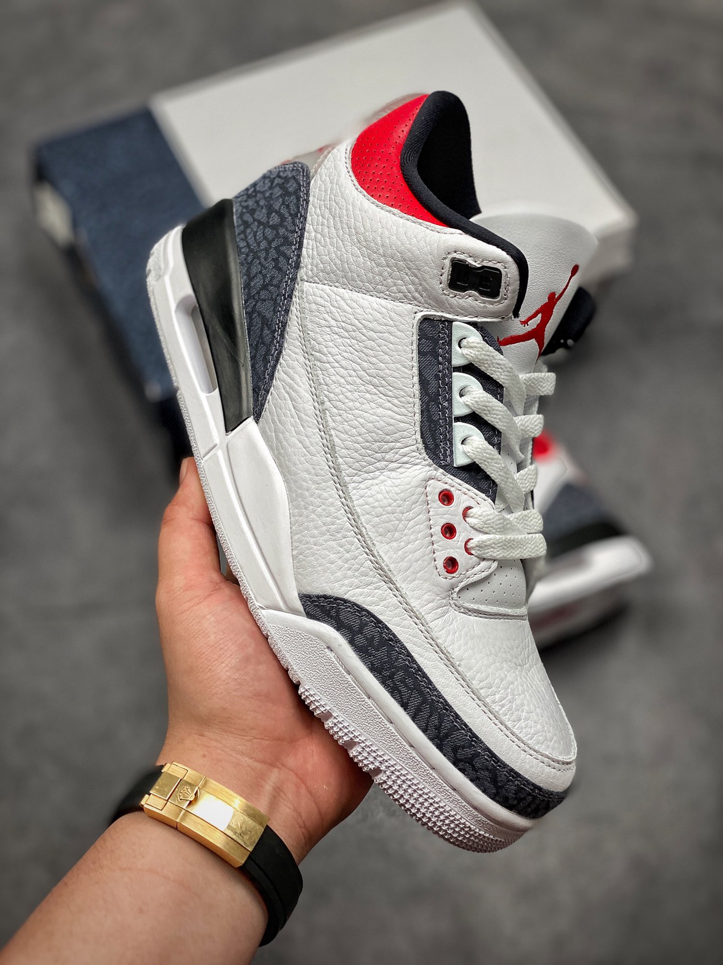 Air Jordan 3 Retro Denim SE 'Fire Red' CZ6431-100