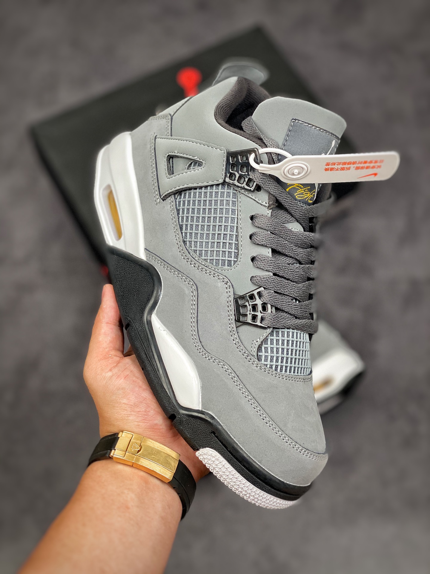 Air Jordan 4 Retro 'Cool Grey' 2019 308497-007