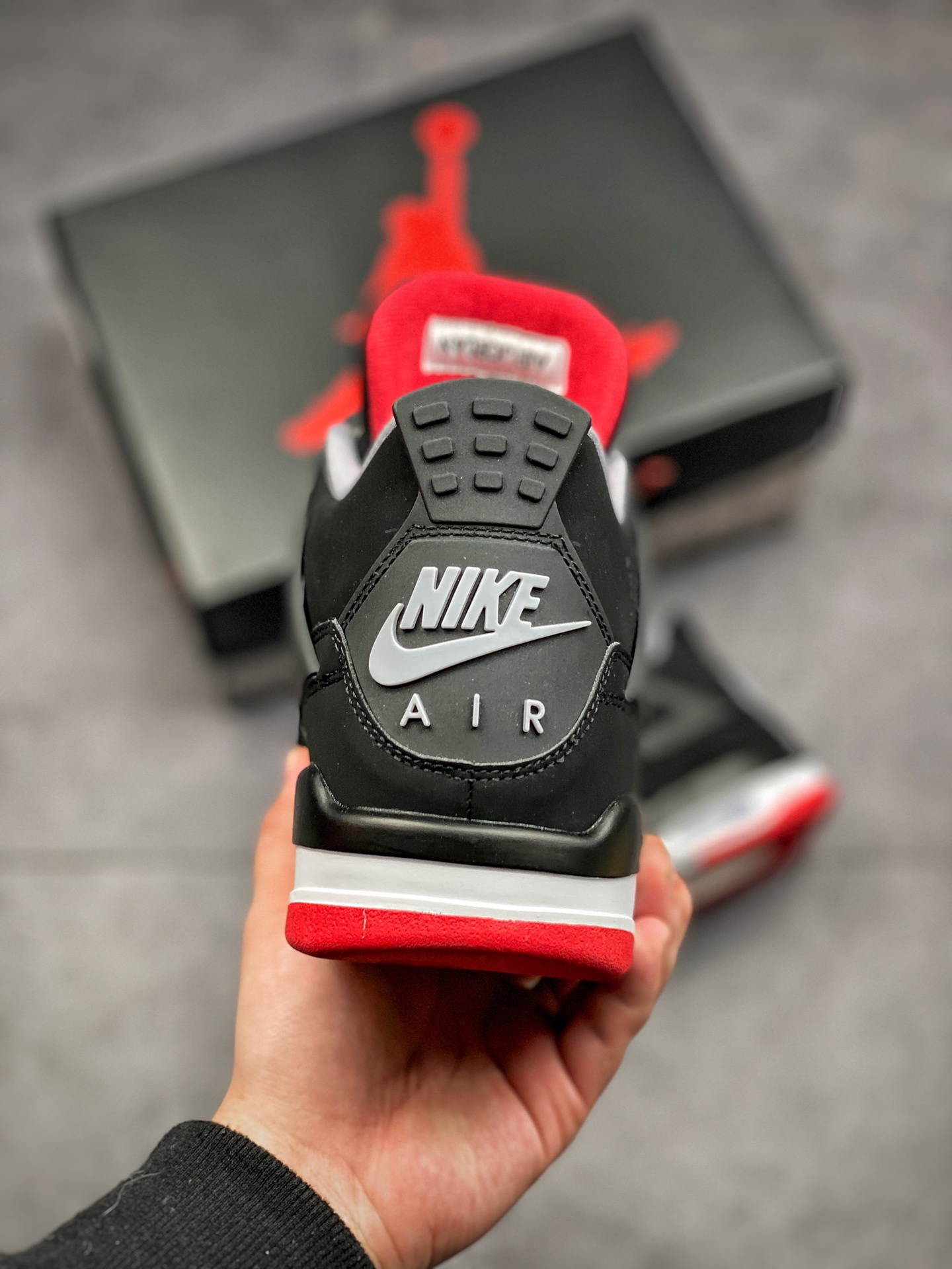 Air Jordan 4 Retro OG 'Bred' 2019 308497-060