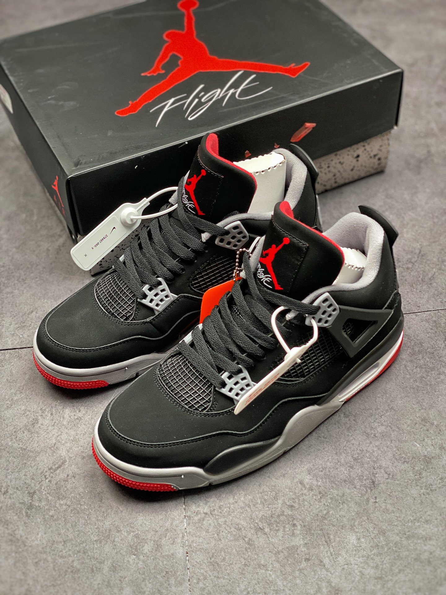 Air Jordan 4 Retro OG 'Bred' 2019 308497-060