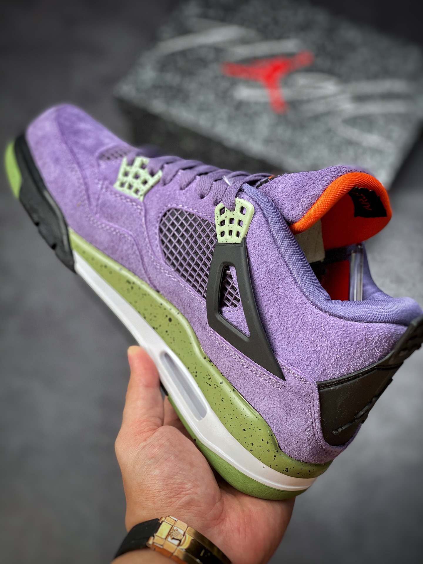 Air Jordan 4 Retro 'Canyon Purple' AQ9129-500