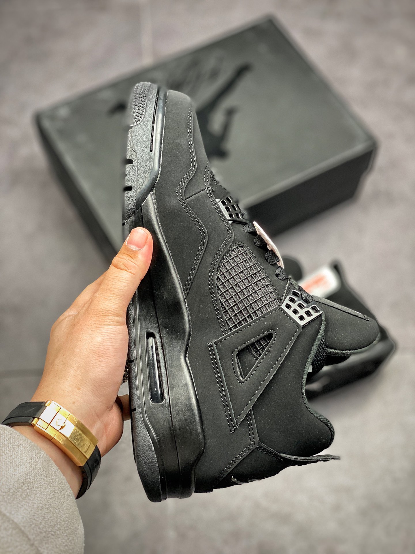 Air Jordan 4 Retro 'Black Cat' 2020 CU1110-010