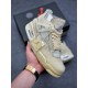 Off-White x Air Jordan 4 SP 'Sail' CV9388-100