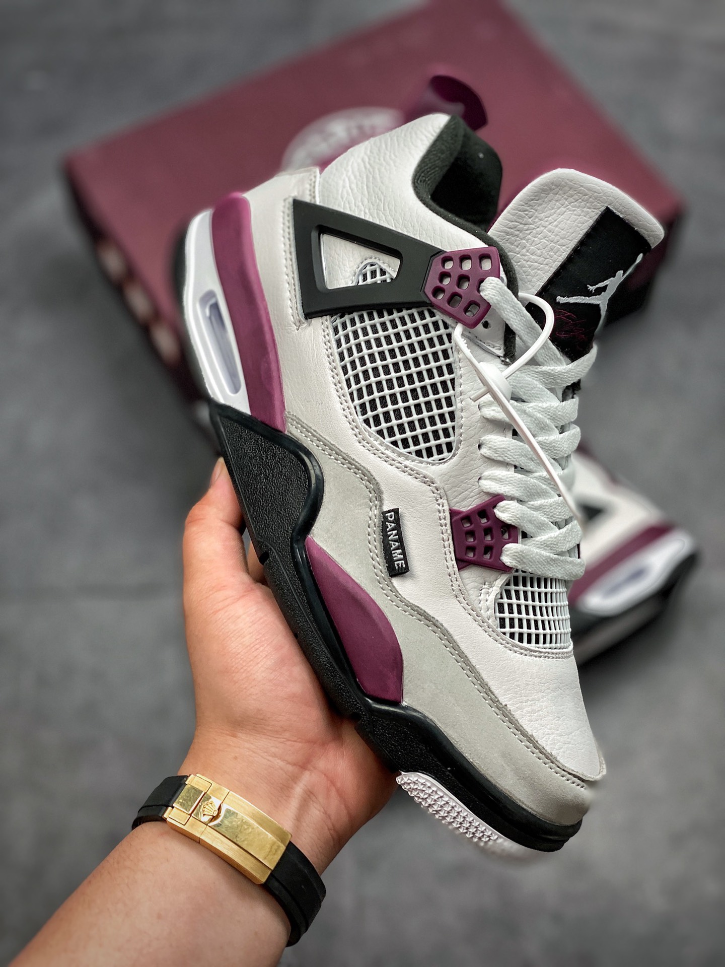 Air Jordan 4 Retro x Paris Saint-Germain 'Bordeaux' CZ5624-100