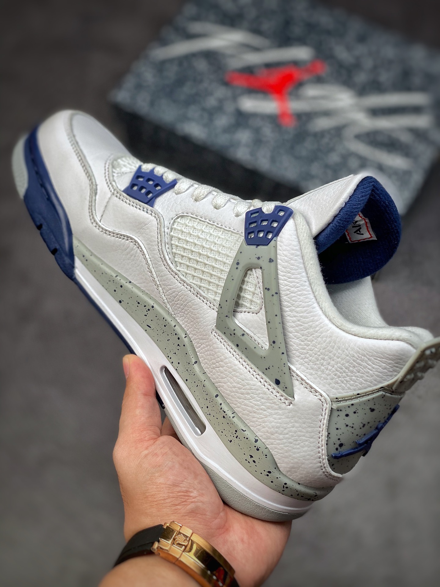 Air Jordan 4 Retro 'Midnight Navy' DH6927-140