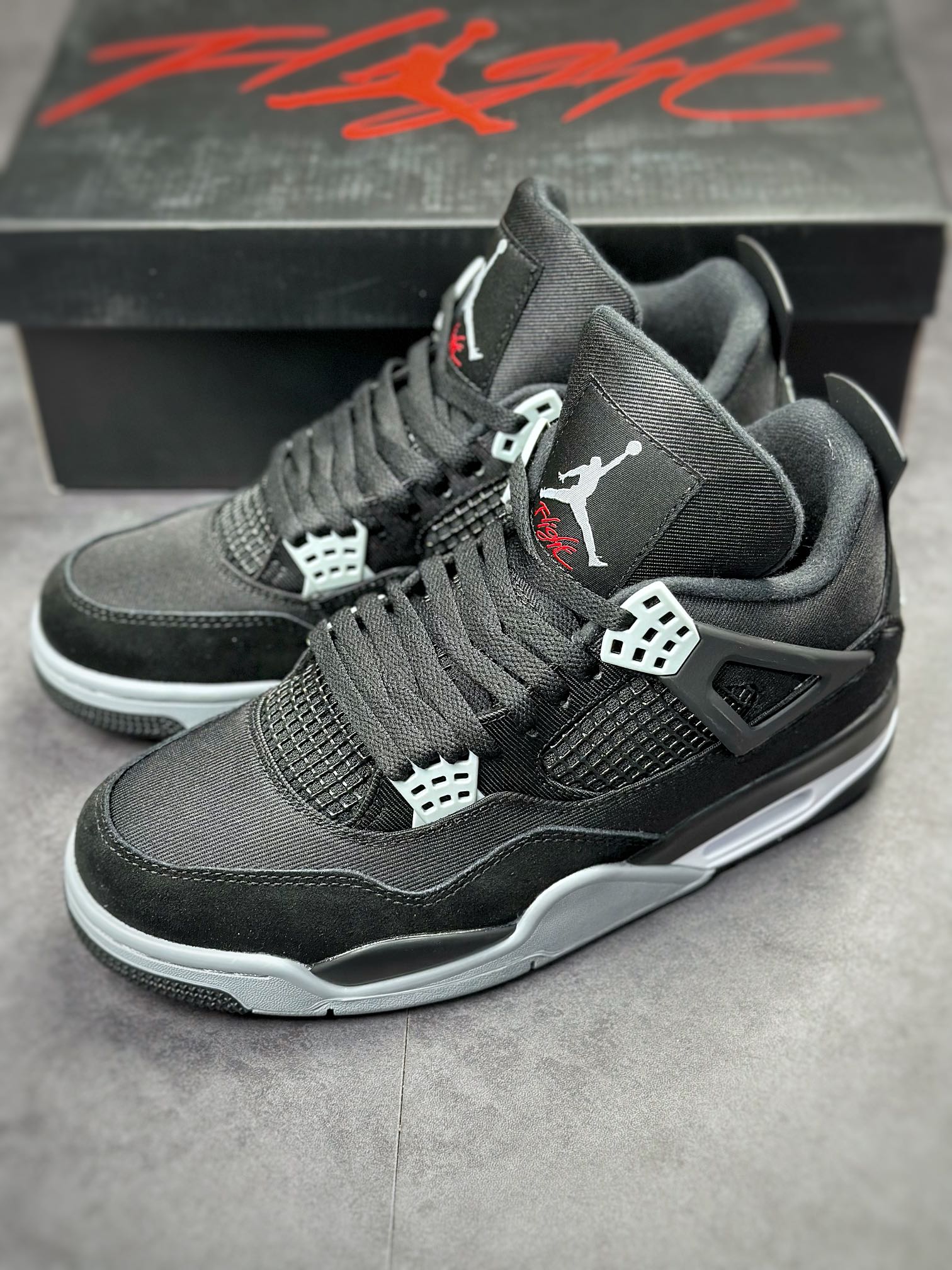 Air Jordan 4 Retro SE 'Black Canvas' DH7138-006