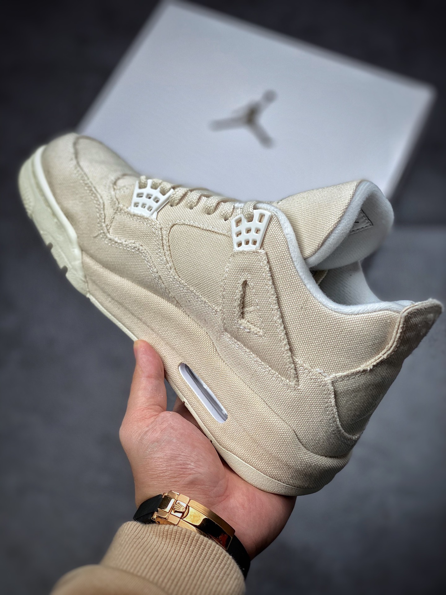 Air Jordan 4 Retro 'Blank Canvas' DQ4909-100