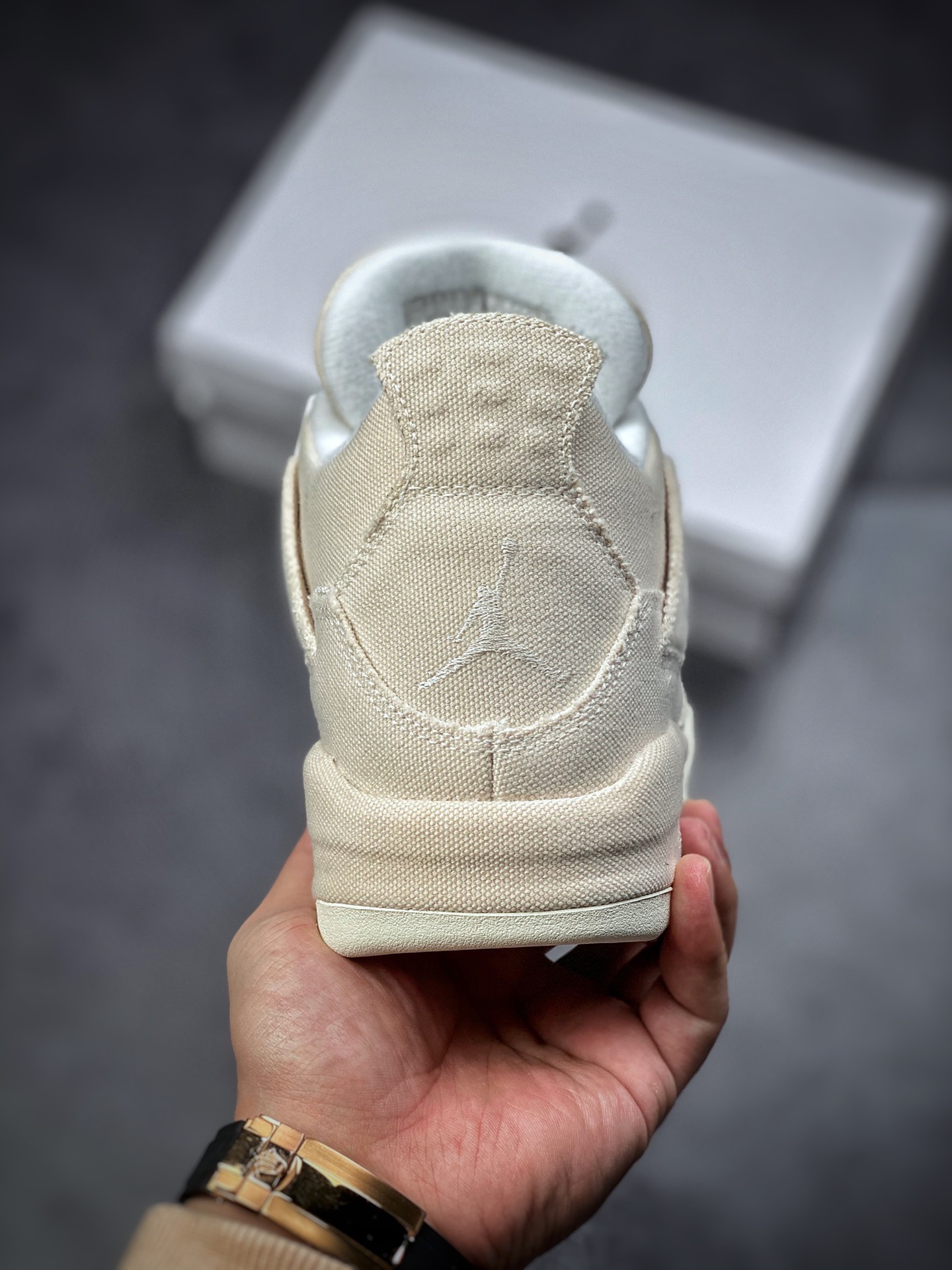 Air Jordan 4 Retro 'Blank Canvas' DQ4909-100